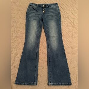 Flamingo Blue Flare Women's Jeans